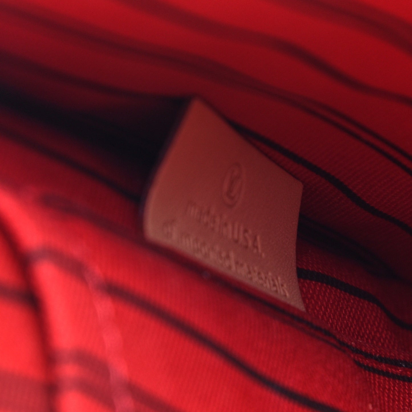 Monogram Neverfull MM GM Pochette Cherry
