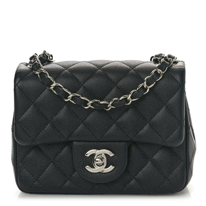 Chanel Caviar Quilted Mini Square Flap Black 1 of 10