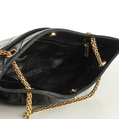 Chanel Lambskin Quilted Shoulder Bag Black 5 of 8