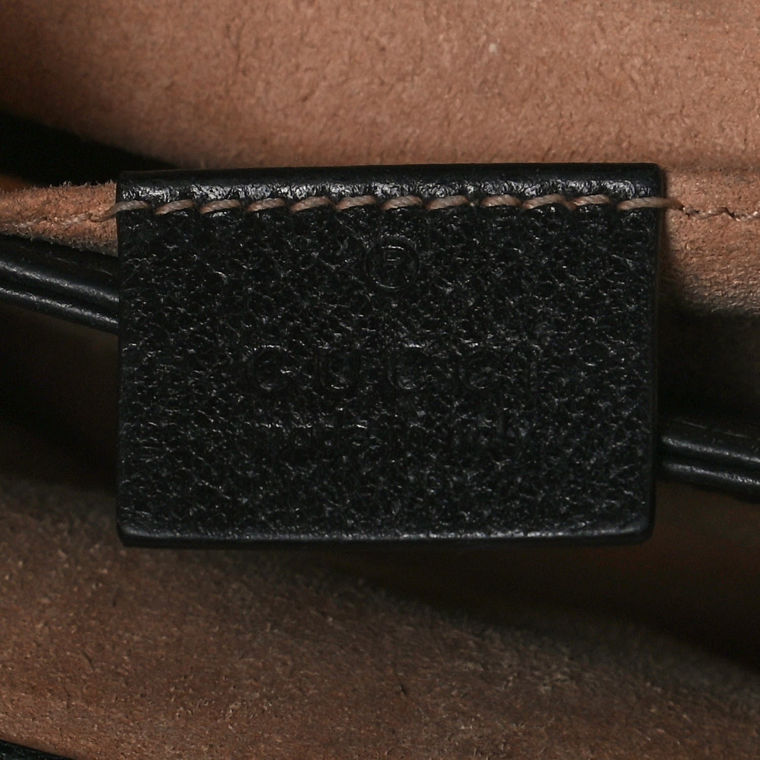 Gucci Calfskin GG Web Small Ophidia Chain Shoulder Bag Black 6 of 11