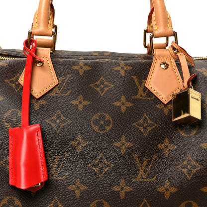 Louis Vuitton Monogram Speedy Soft 30 Crafty Red 7 of 9