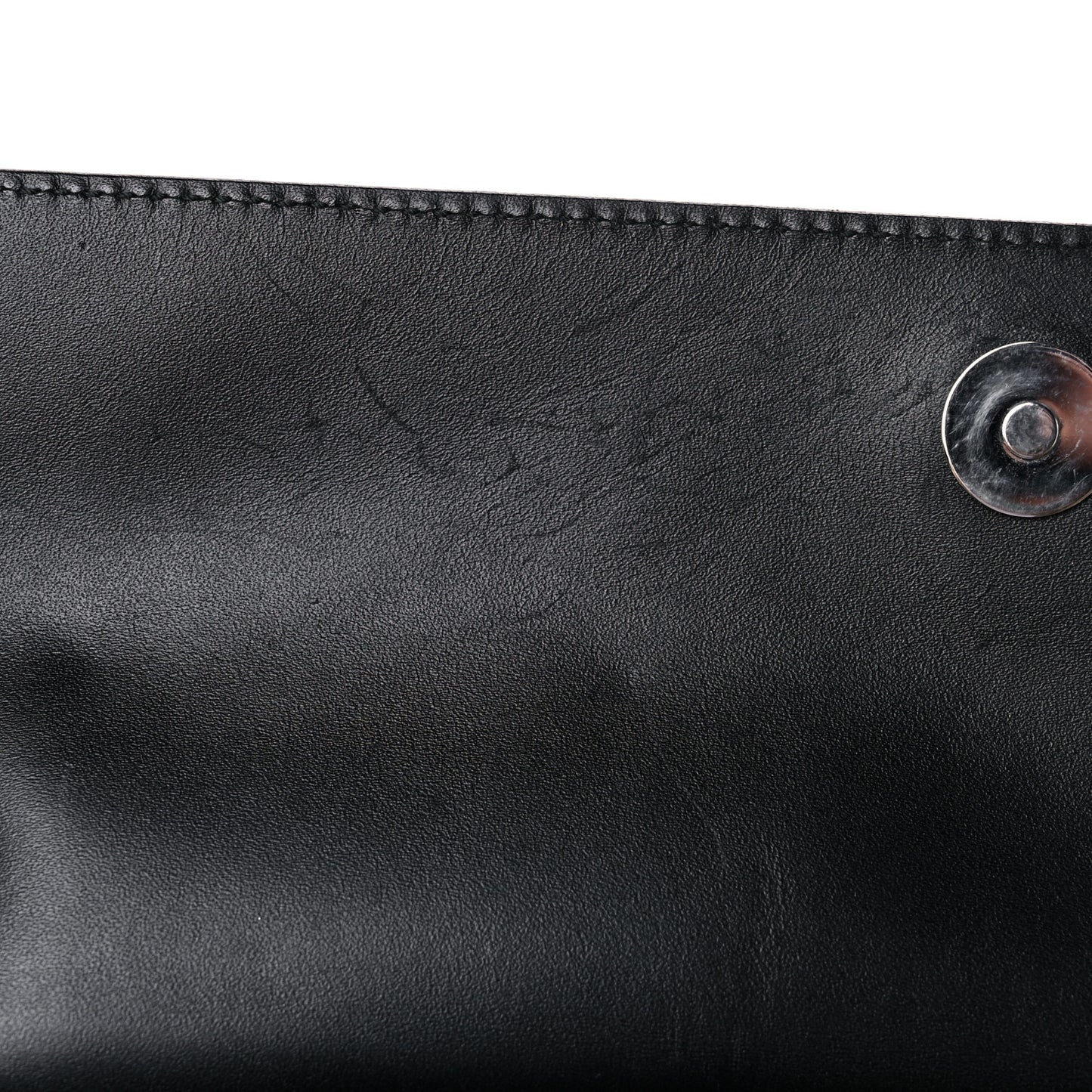 Calfskin Monogram Belt Bag Black