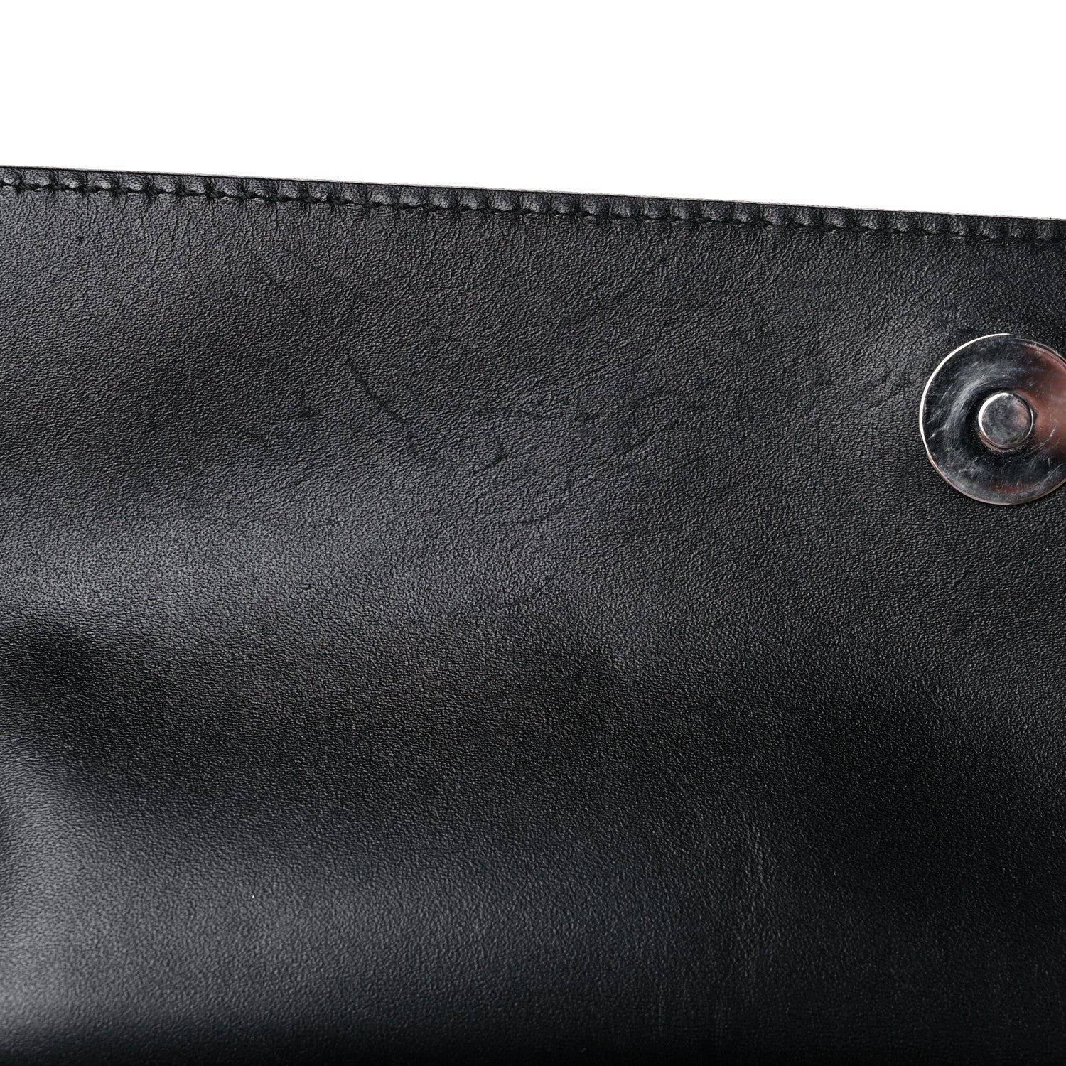 Gucci Calfskin Monogram Belt Bag Black 11 of 16