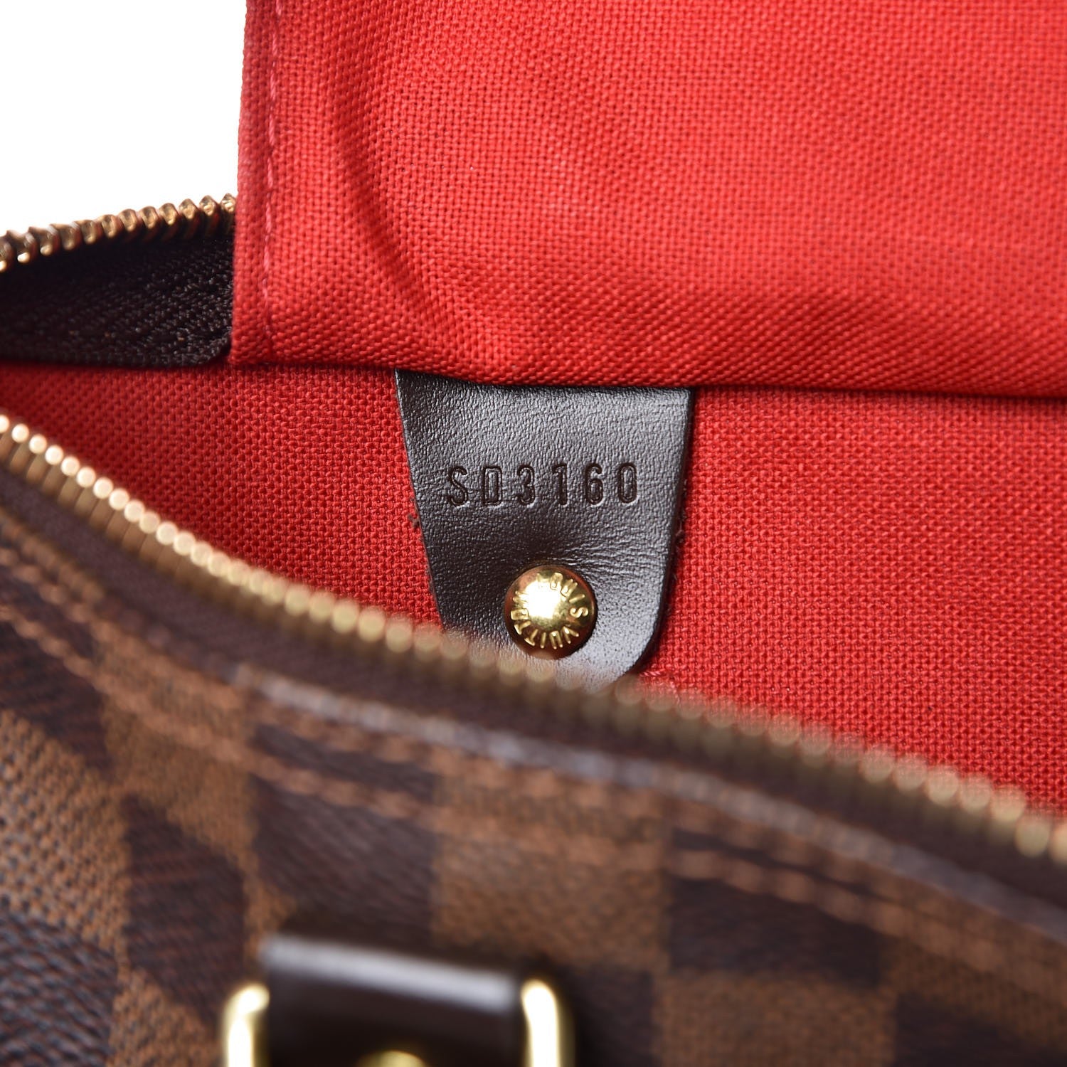 Louis Vuitton Damier Ebene Speedy 30 7 of 11