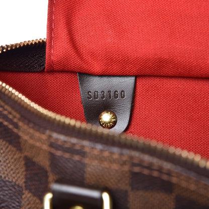 Louis Vuitton Damier Ebene Speedy 30 7 of 11