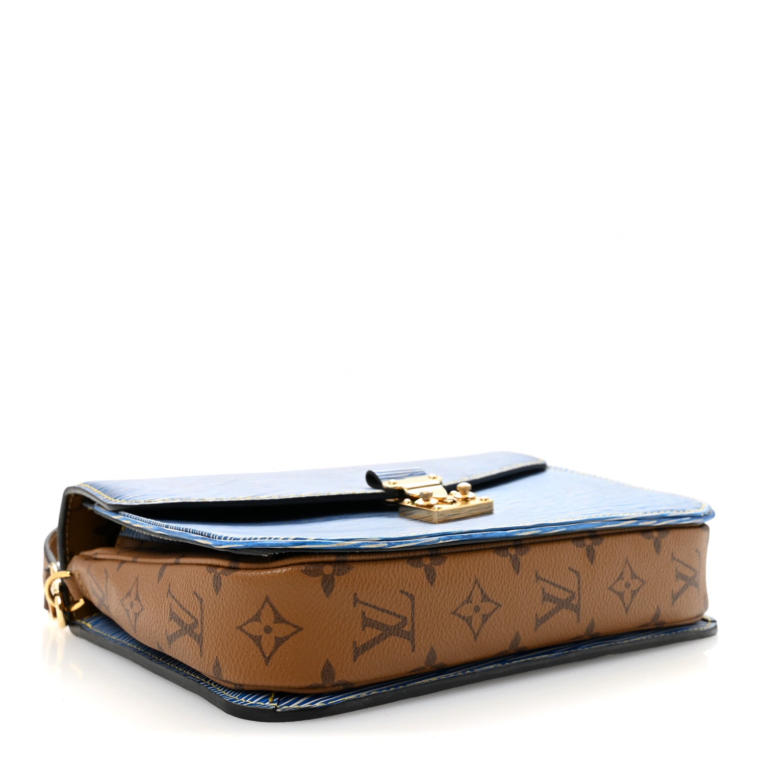 Louis Vuitton Epi Reverse Monogram Pochette Metis Denim Light