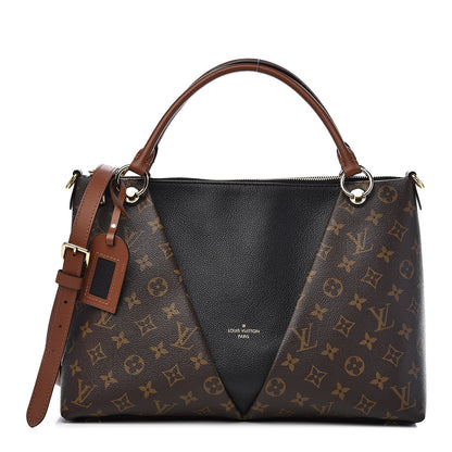 Louis Vuitton Monogram V Tote MM Black 1 of 12