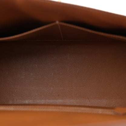 Hermes Courchevel Kelly Sellier 32 Gold 5 of 13