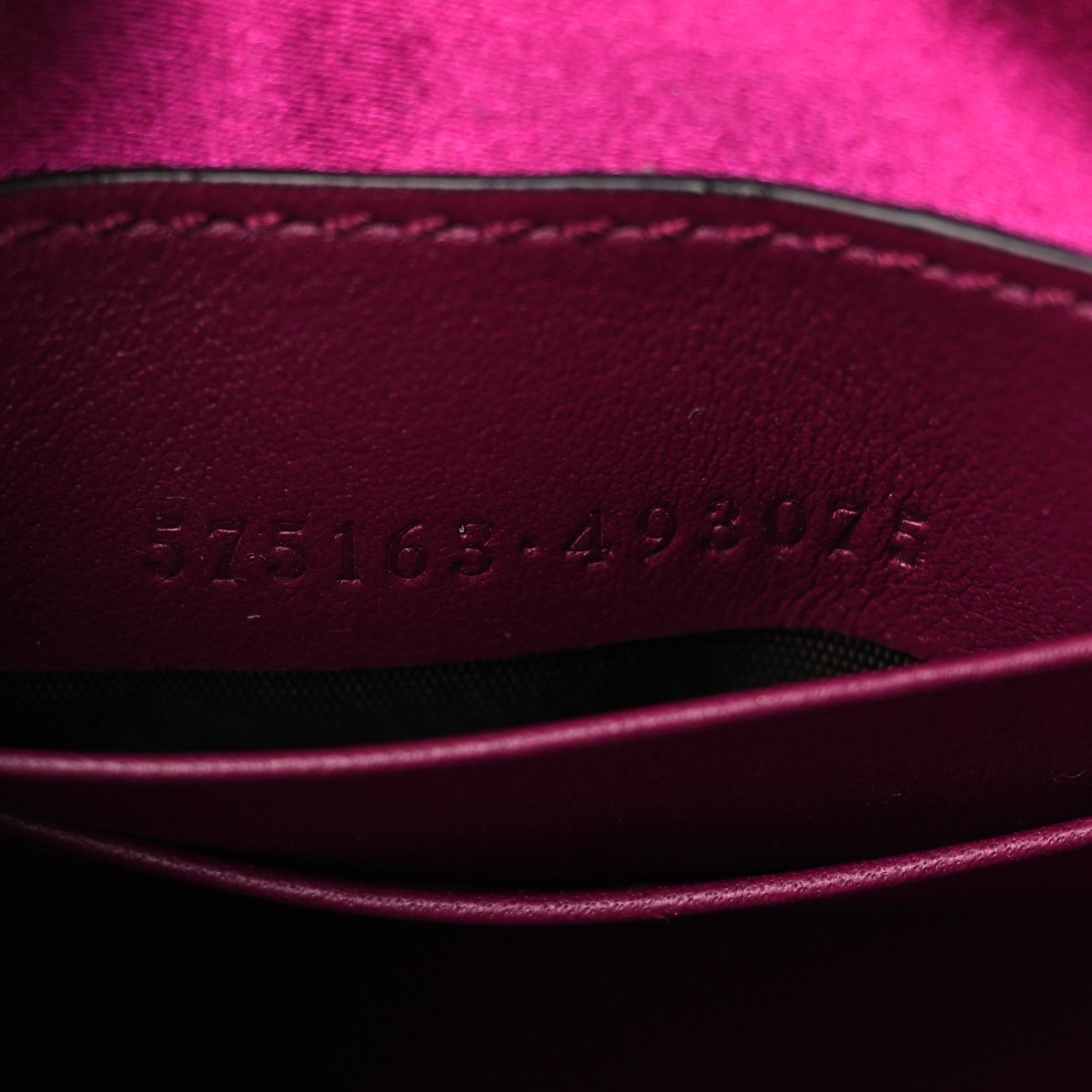 Gucci Velvet Matelasse Mini GG Marmont 2.0 Bucket Bag Fuchsia Violet Cyclamen 7 of 10