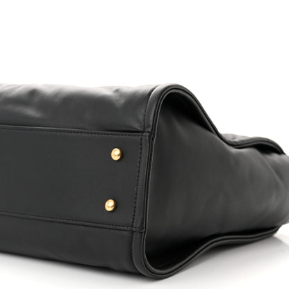 Chanel Calfskin Small Deauville Tote Black 11 of 13