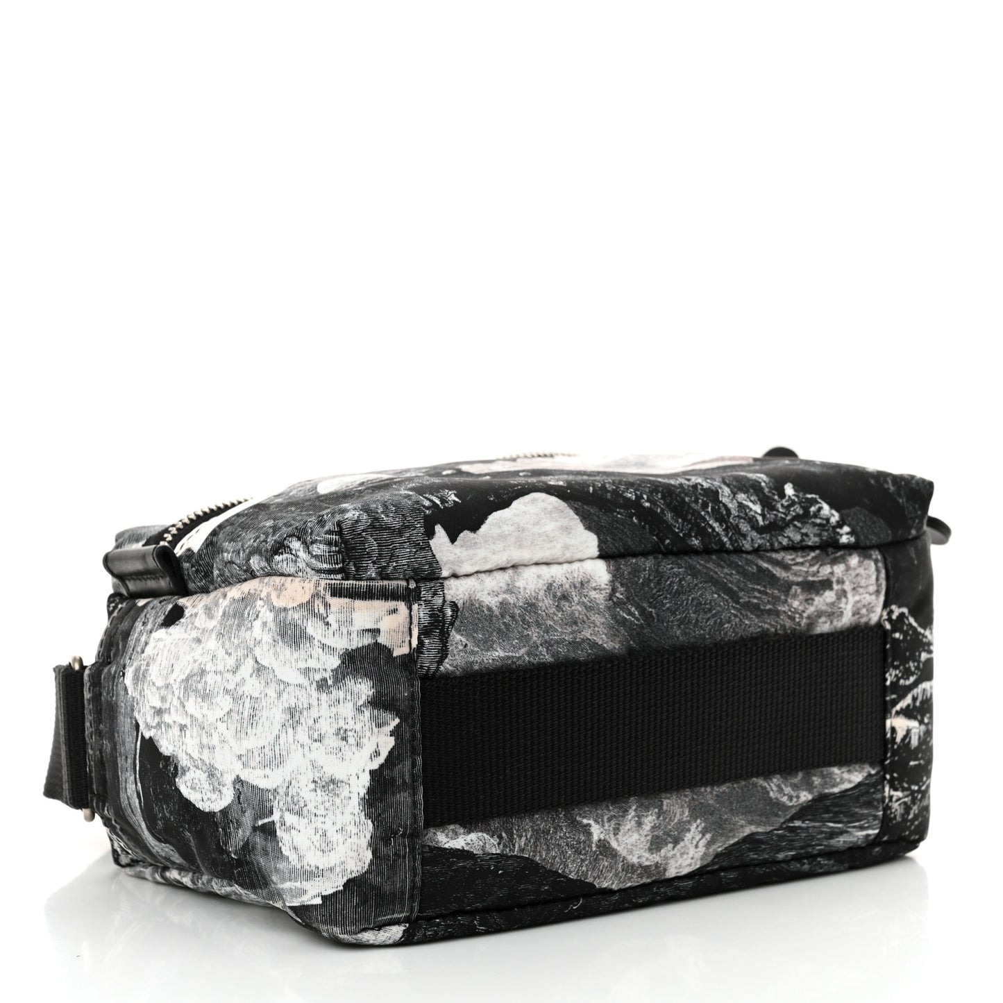 Nylon Dreamscape Print EKD Aviator Crossbody Bag Black