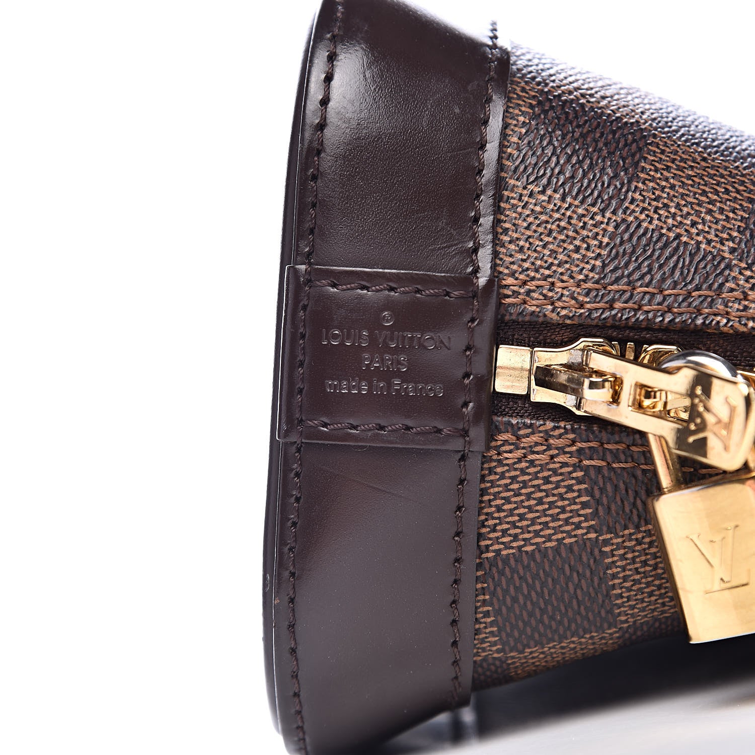 Louis Vuitton Damier Ebene Alma BB 6 of 10