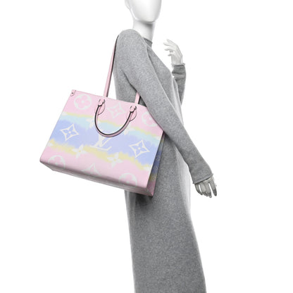 Louis Vuitton Monogram Escale Onthego GM Pastel 2 of 10