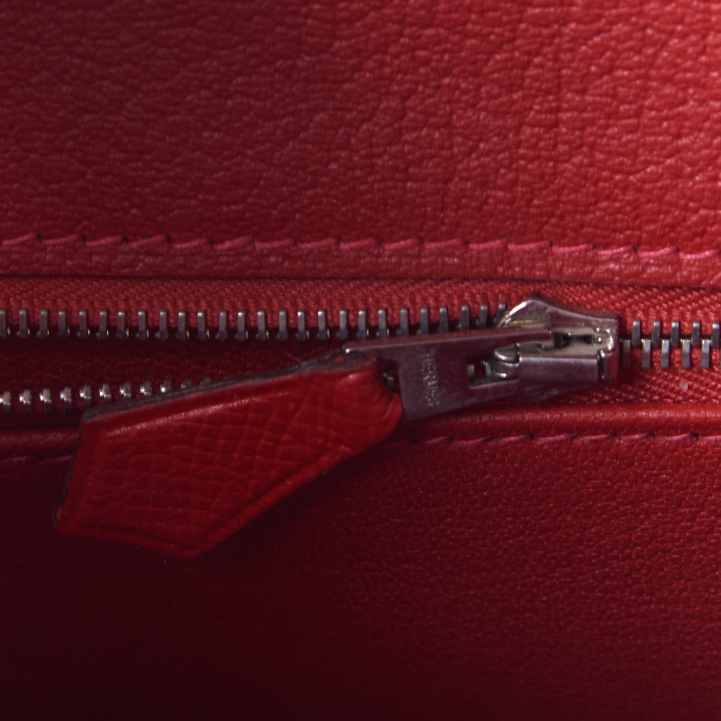 Epsom Birkin 30 Rouge Casaque