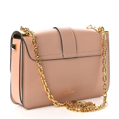 Valentino Garavani Vitello B-Rockstud Flap Skin Sorbet 3 of 10