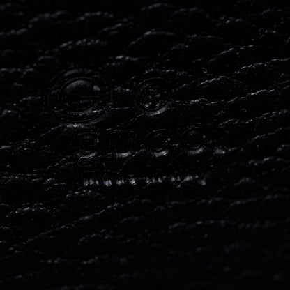 Gucci Dollar Calfskin Interlocking G Chain Wallet Black 7 of 14
