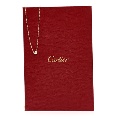 Cartier 18K Yellow Gold Diamond XS D'Amour Pendant Necklace 5 of 5