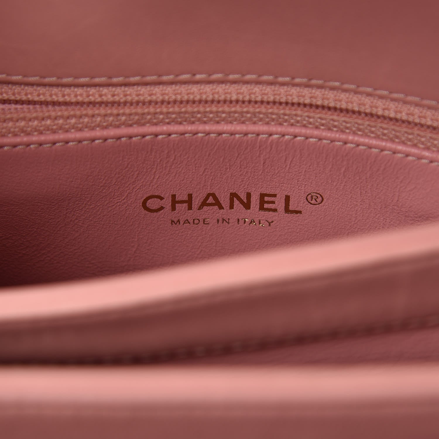 Chanel Lambskin Chevron Quilted Small Trendy CC Dual Handle Flap Bag Pink 6 of 12
