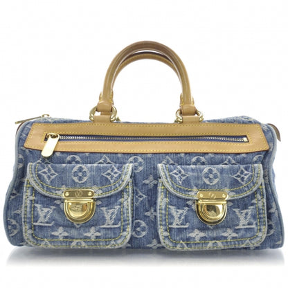 Louis Vuitton Monogram Denim Neo Speedy Blue 1 of 9
