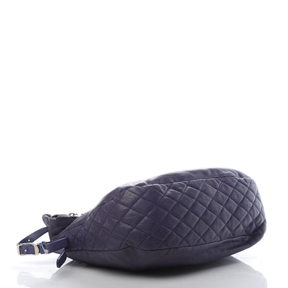 Jimmy Choo Lambskin Small Biker Hobo Purple 4 of 12