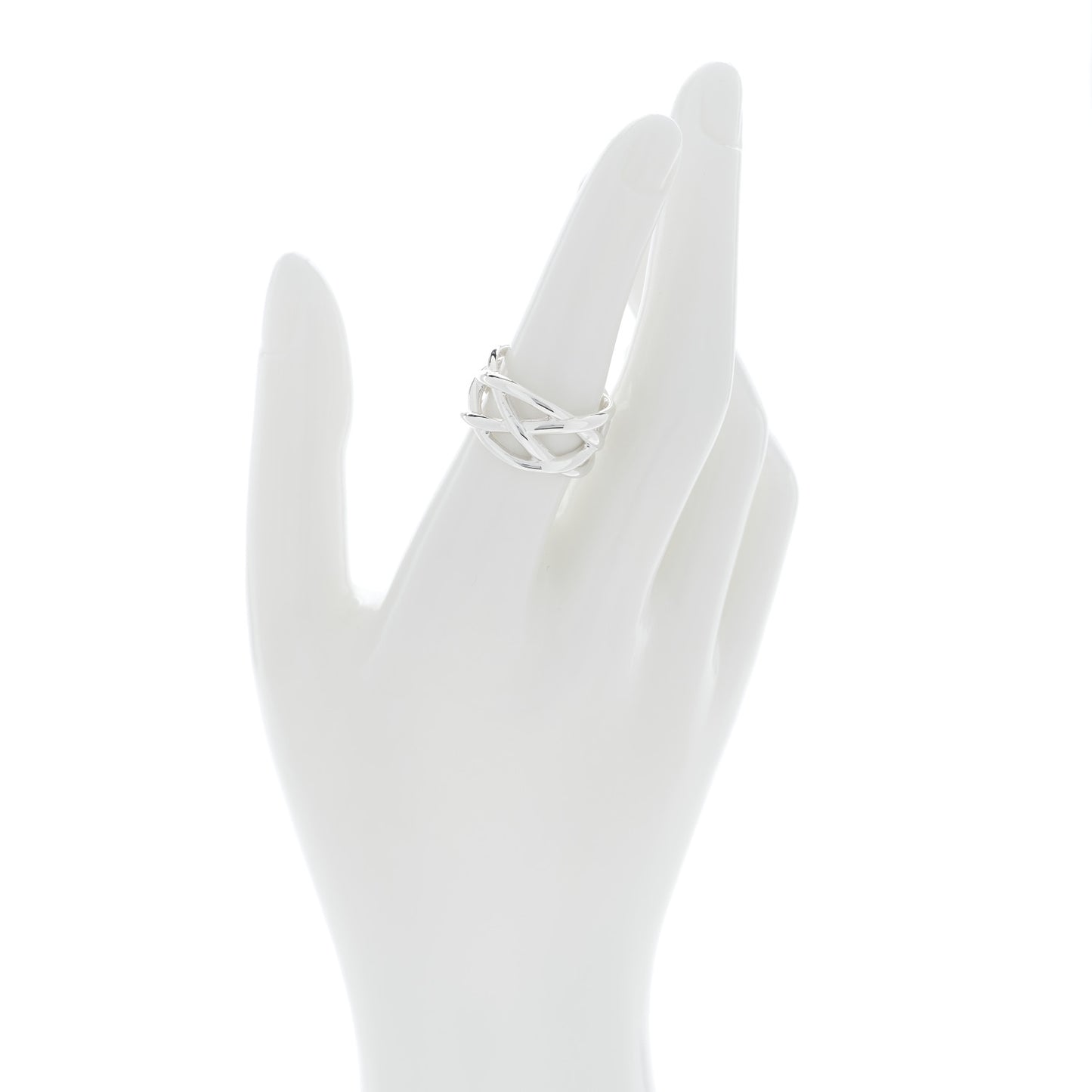 Sterling Silver Celtic Knot Ring 53 6.25