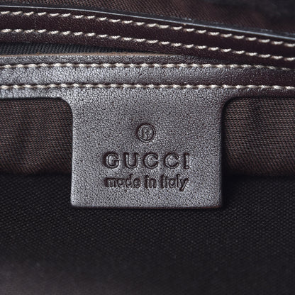 Gucci GG Supreme Monogram Belt Bag Dark Brown 6 of 8