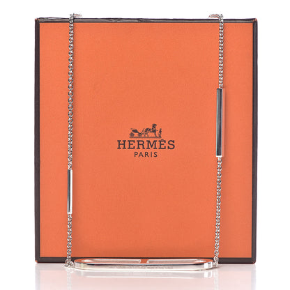 Hermes Sterling Silver Ever Chaine d'Ancre Long Necklace 120 6 of 6