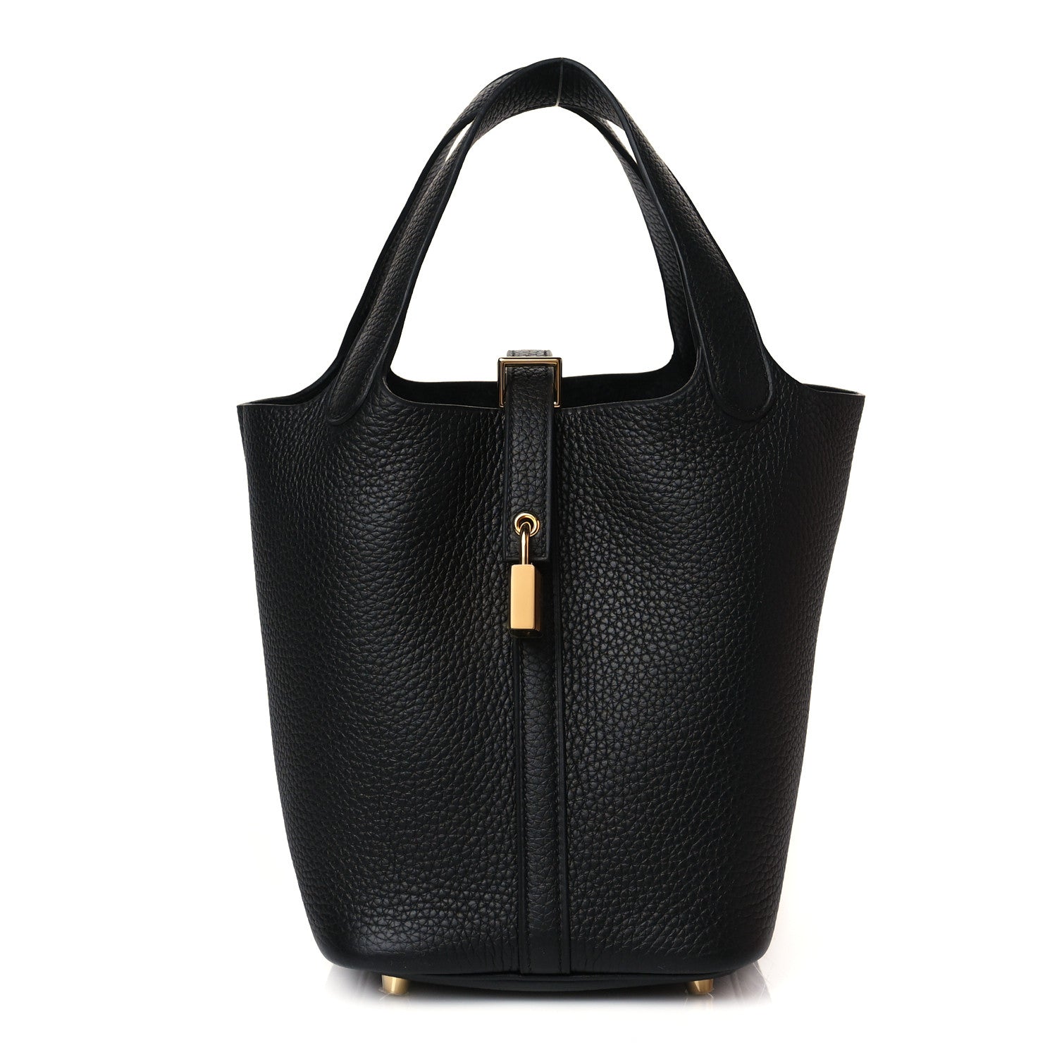 Hermes Taurillon Clemence Picotin Lock 18 PM Black 1 of 11