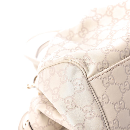 Gucci Guccissima Medium Sukey Boston Off White 11 of 13