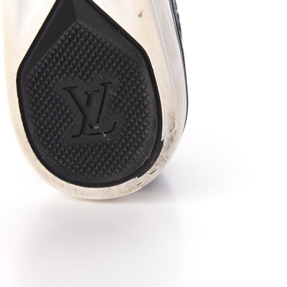 Louis Vuitton Canvas Victory Boats Slip On Sneakers 6.5 Pacific Blue 12 of 13
