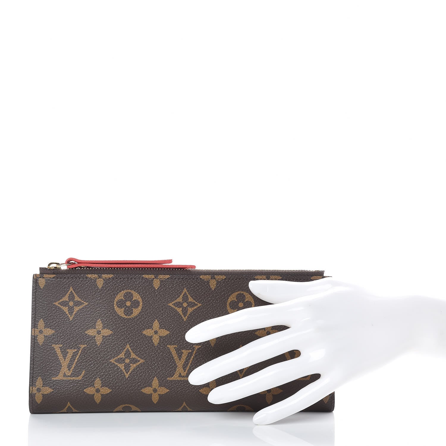 Louis Vuitton Monogram Adele Wallet Coquelicot 2 of 12