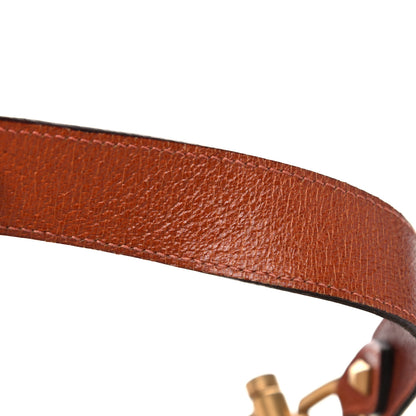 Gucci Monogram Mini Piston Lock Jackie O Hobo Orange 16 of 16