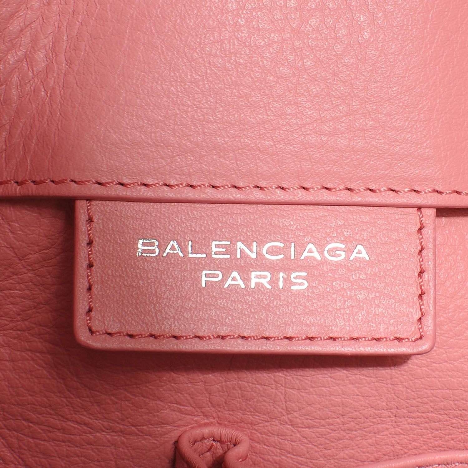 Balenciaga Veau Souple Papier Ledger Zip Around Rose Flamingo 6 of 7