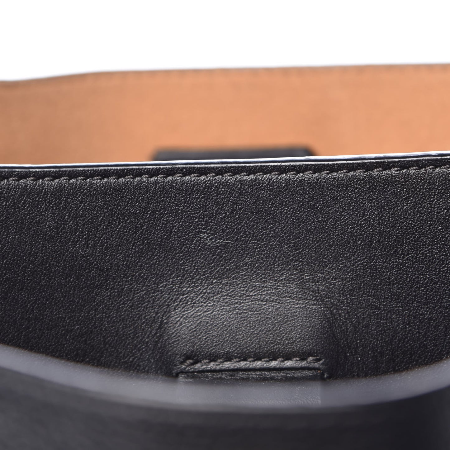 Grained Calfskin Large Milla Hobo Black