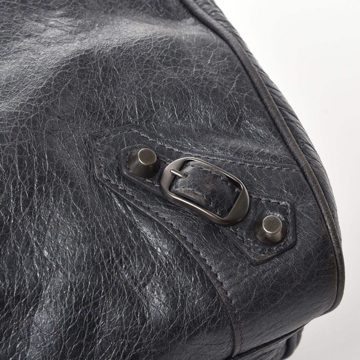 Balenciaga Agneau Classic Hardware Velo Argent Fonce 10 of 12