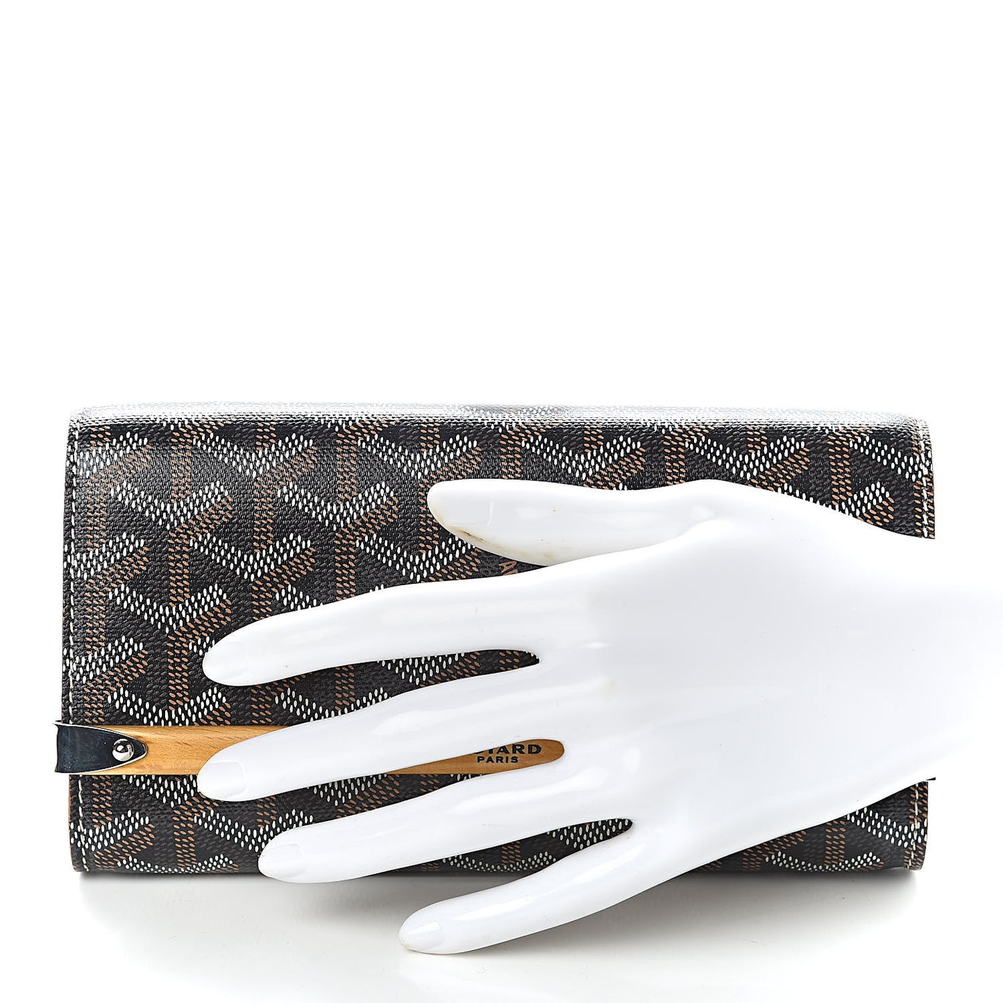 Goyardine Monte Carlo Mini Phone Case Black