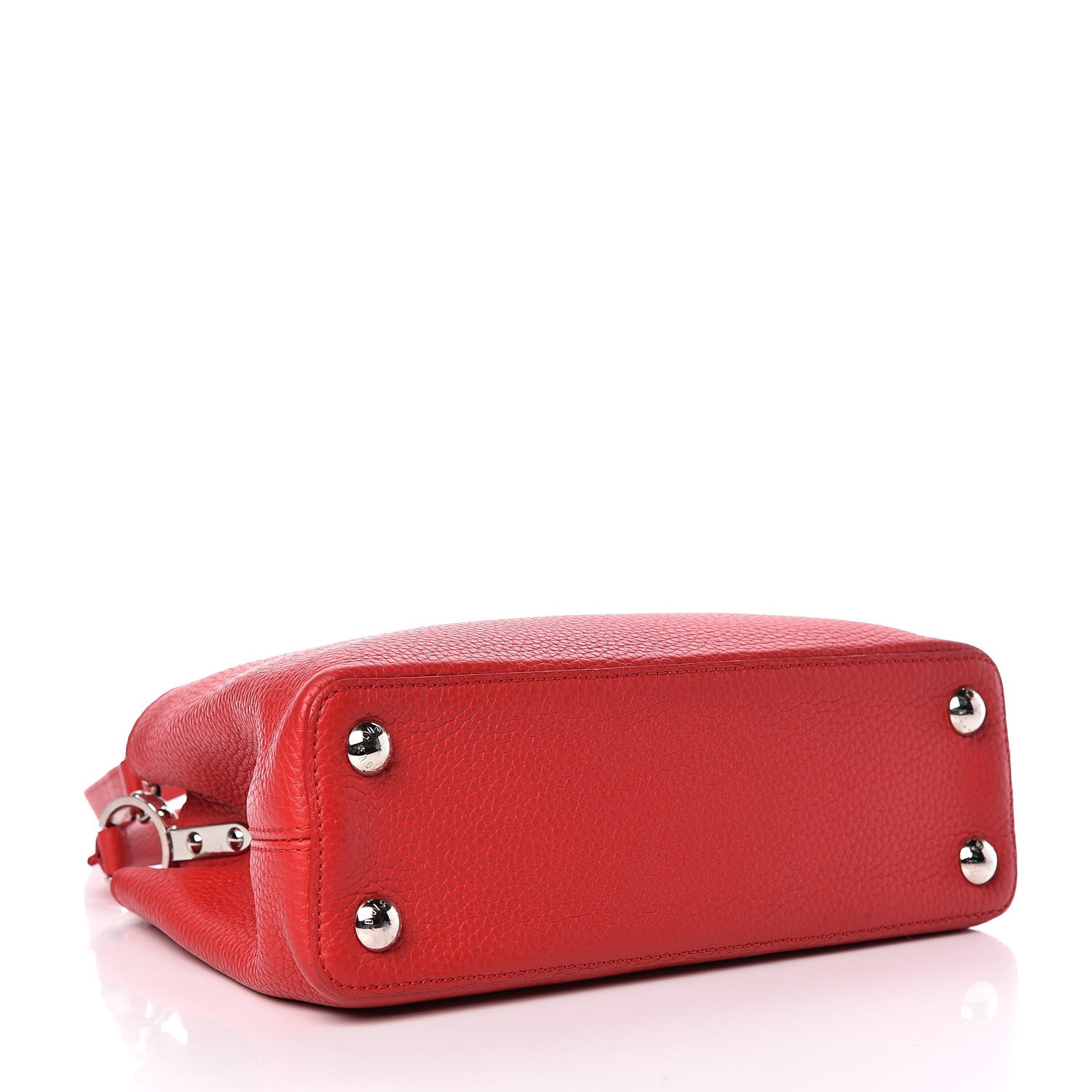 Louis Vuitton Taurillon Capucines BB Rubis 4 of 8