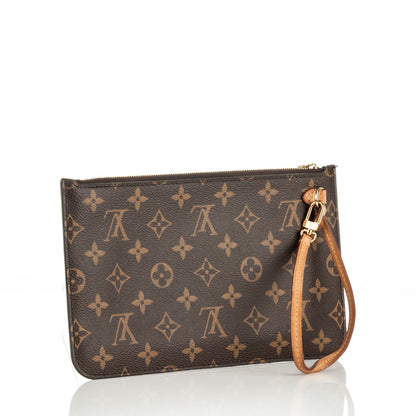 Louis Vuitton Monogram Neverfull MM GM Pochette 3 of 8