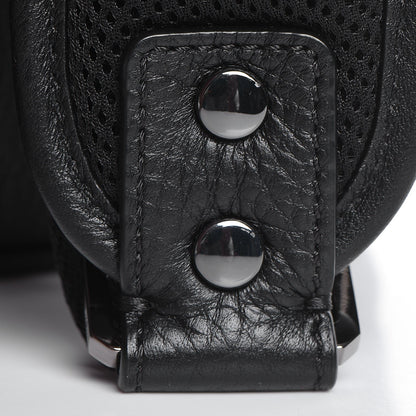 MCM Calfskin Ottomar Monogram Duke Backpack Black 15 of 17