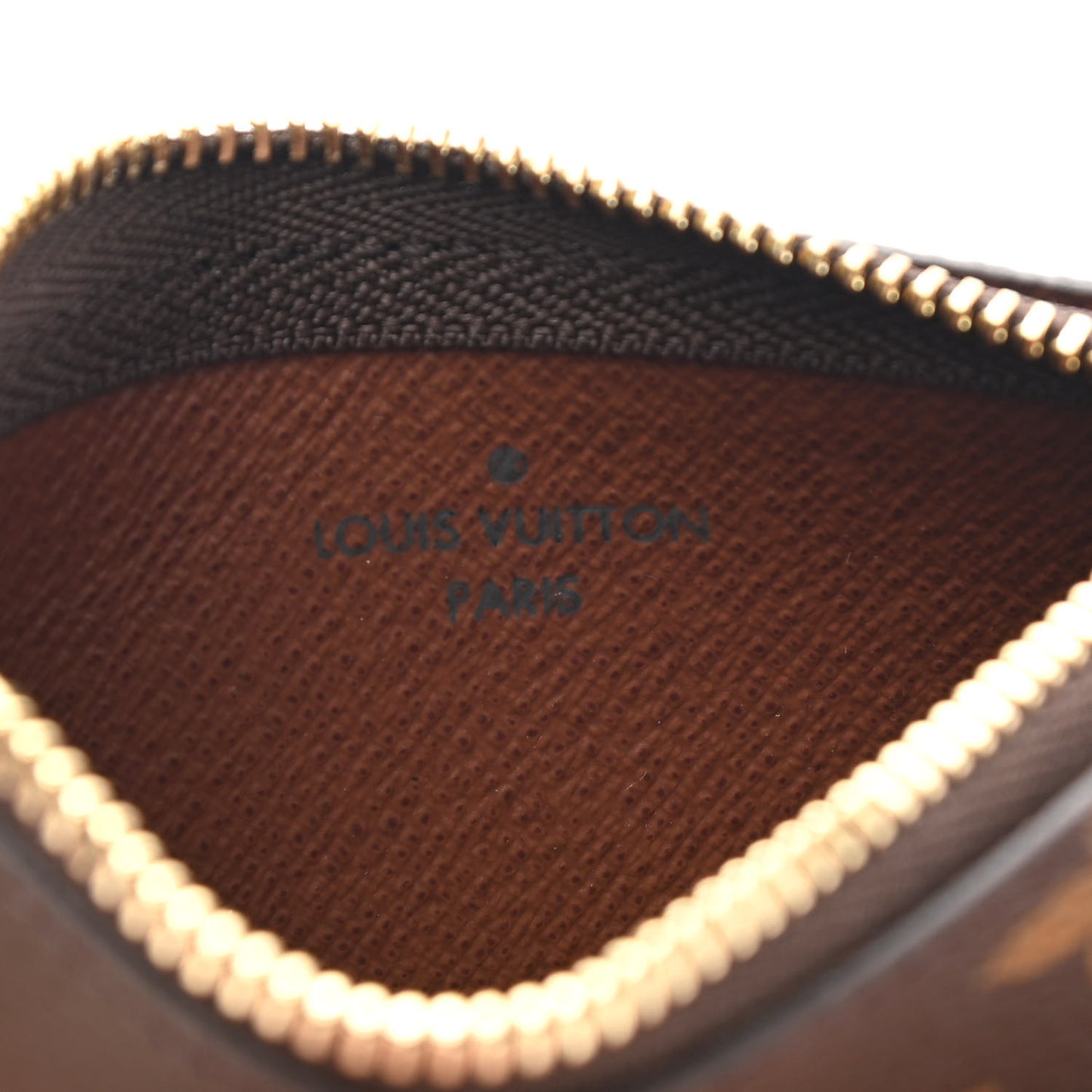 Monogram Key Pouch