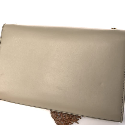 Saint Laurent Smooth Calfskin Medium Classic Monogram Kate Tassel Satchel Nude Powder 15 of 16
