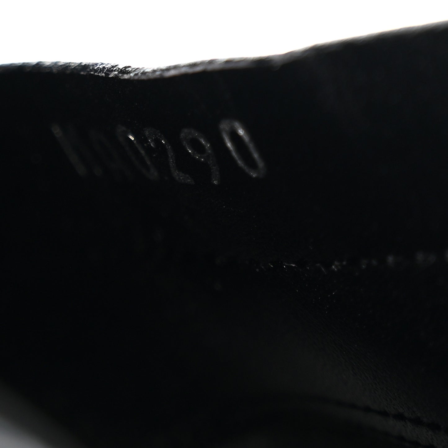 Patent Calfskin Monogram Star Trail Ankle Boots 35 Black