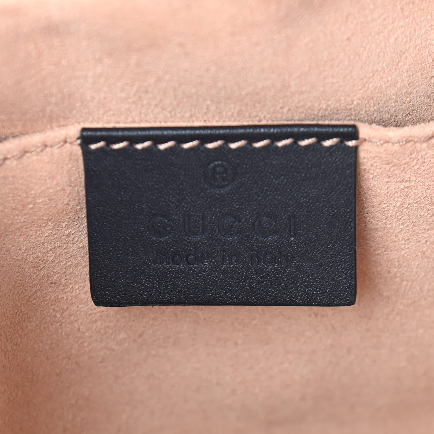 Gucci Suede Patent Web Mini Ophidia Shoulder Bag Blue Black 6 of 10