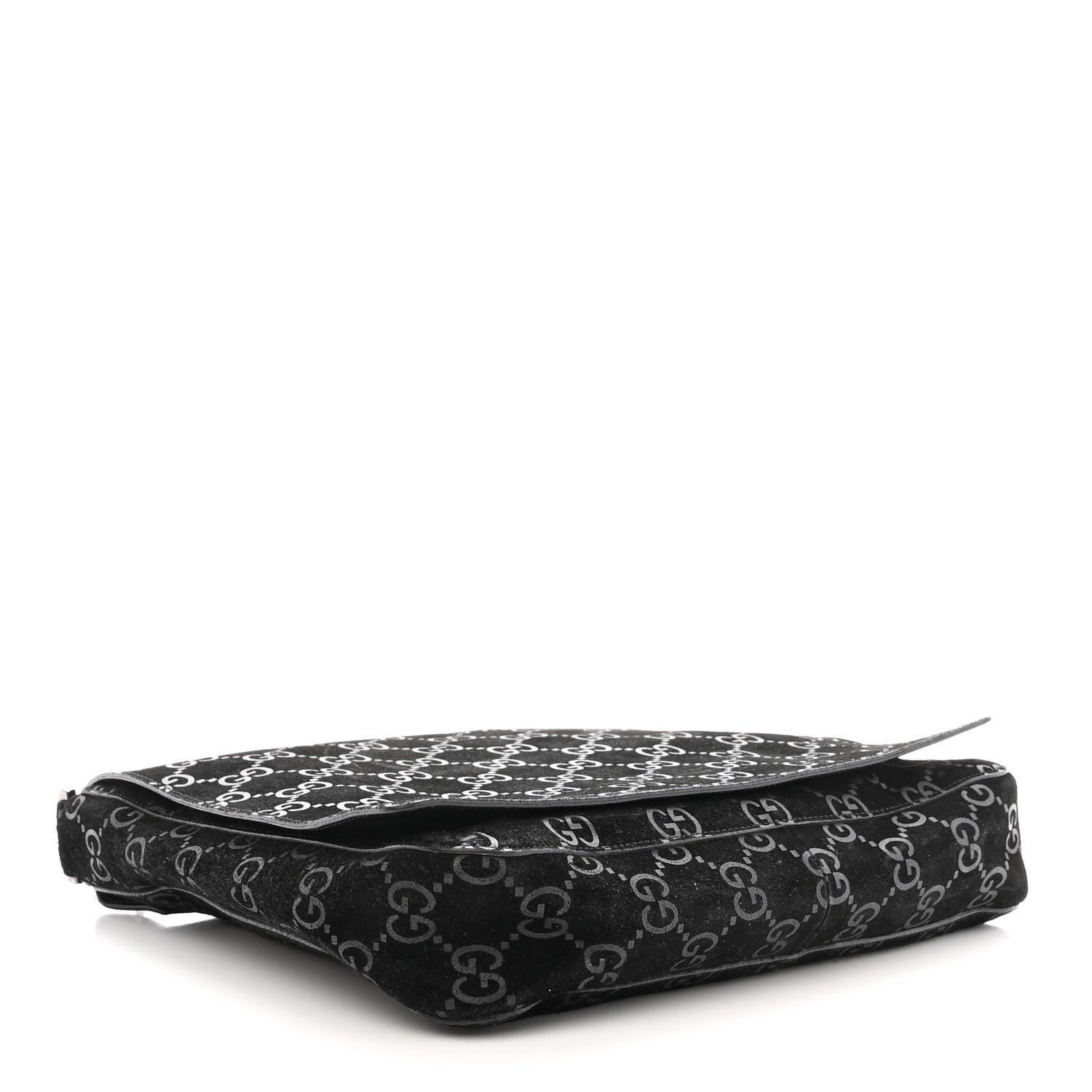 Gucci Suede Guccissima Hobo Black 5 of 15