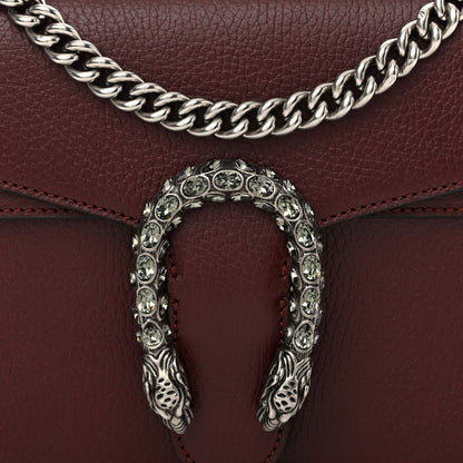 Gucci Dollar Calfskin Crystal Small Dionysus Shoulder Bag Vintage Bordeaux 9 of 13