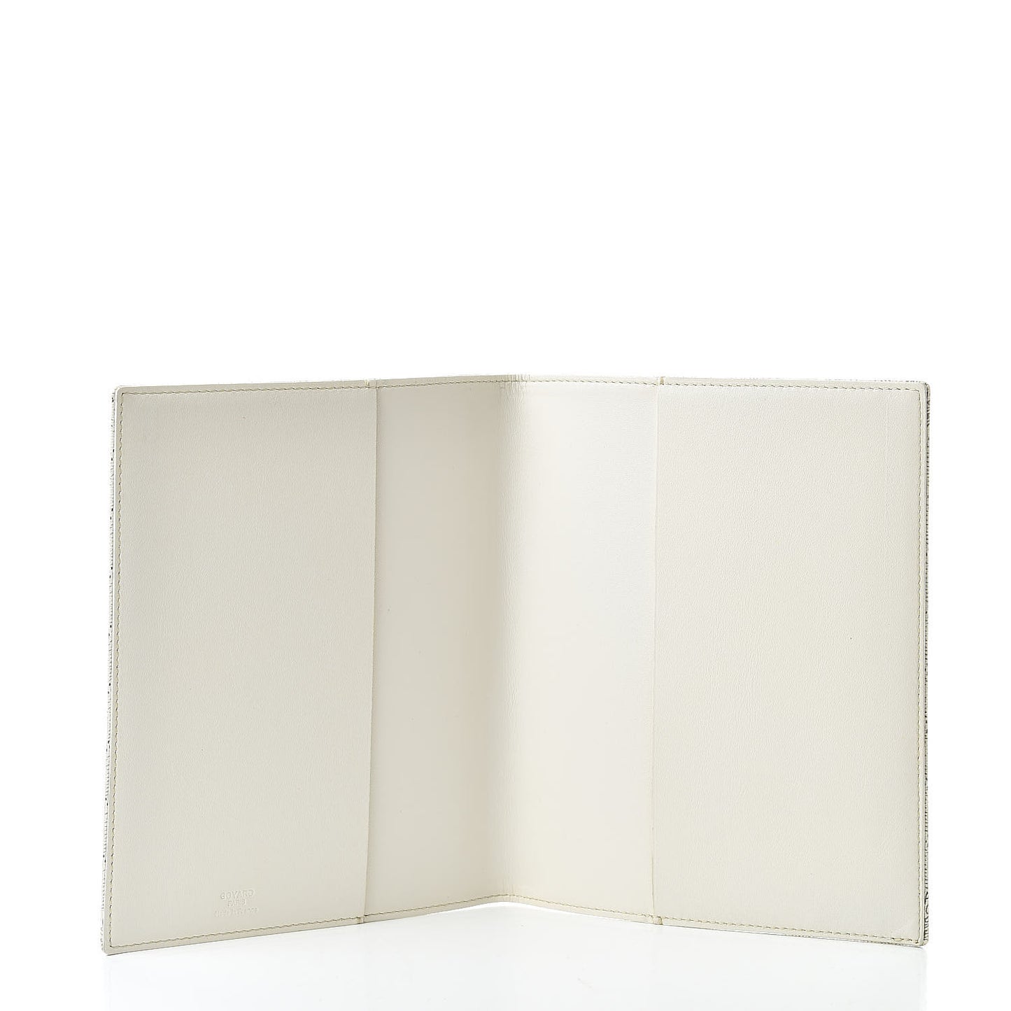 Goyardine Agenda Cover White