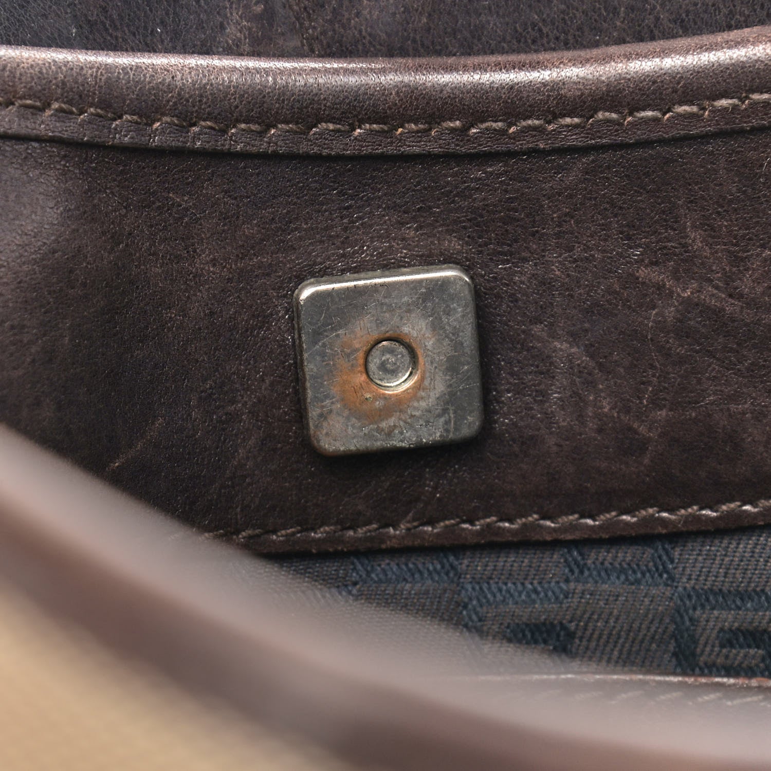 Gucci Canvas Web GG Shoulder Bag Brown 7 of 11