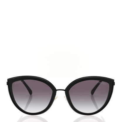 Chanel Cat Eye Sunglasses 4222 Black 2 of 8