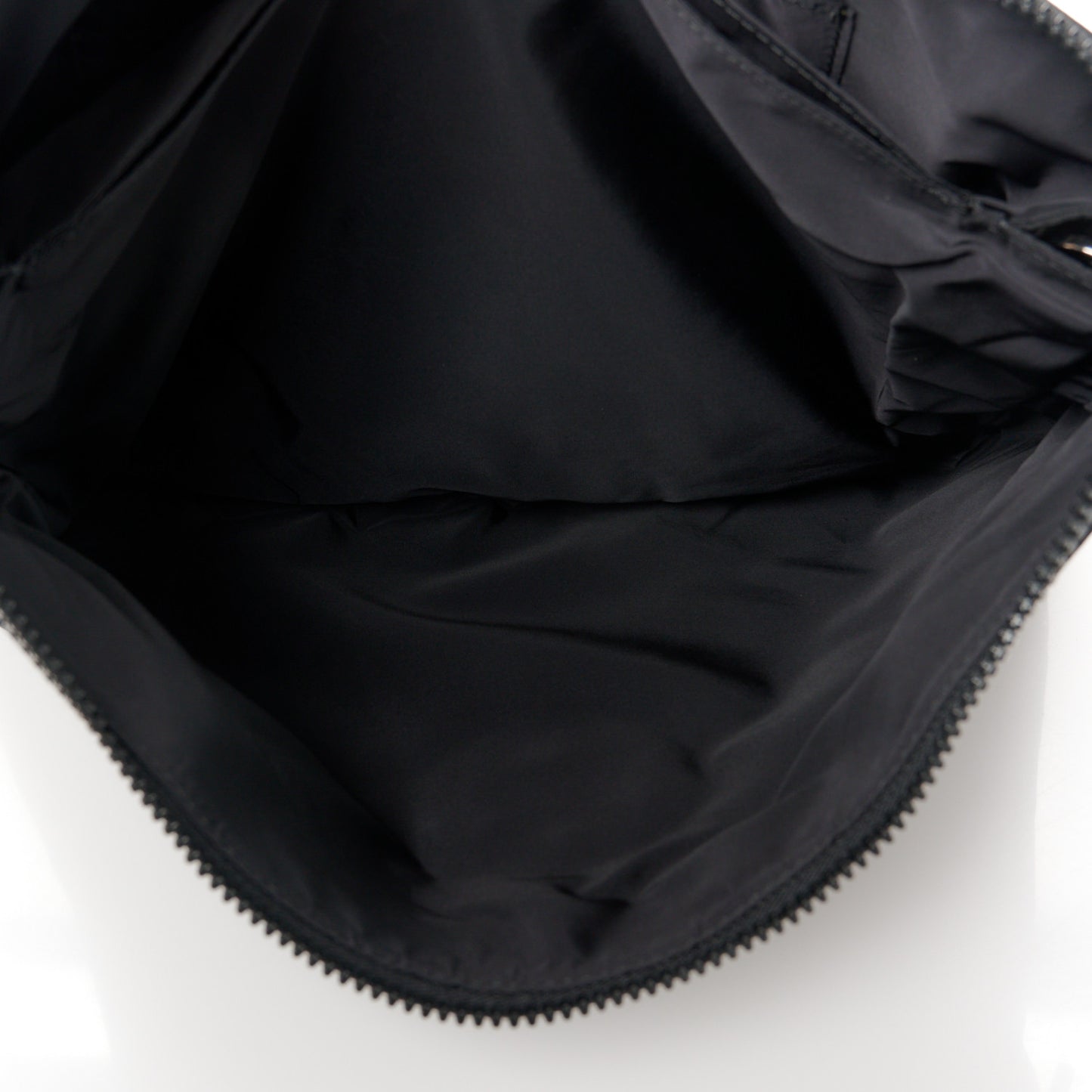 Nylon Palazzo Medusa Messenger Black