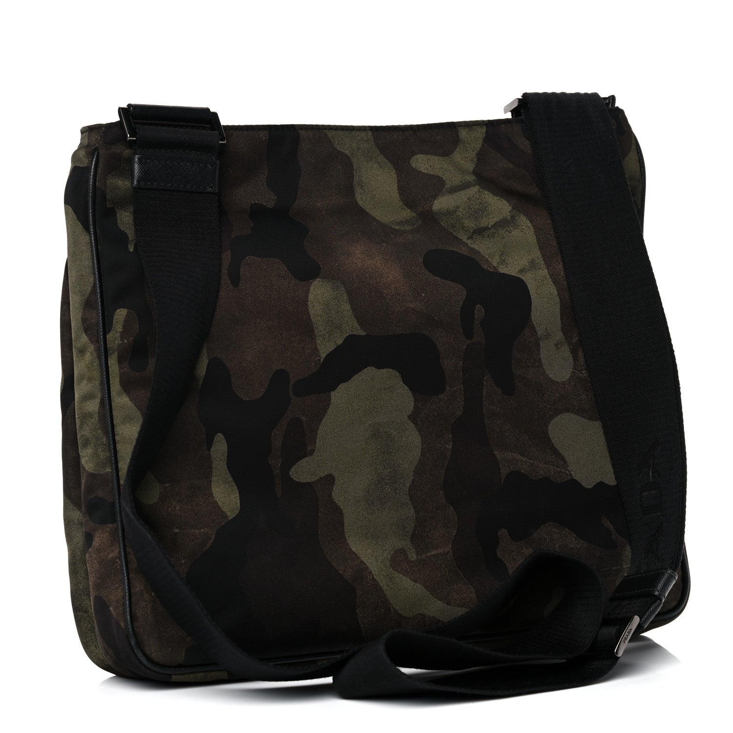 Prada Tessuto Nylon Camouflage Messenger Mimetico 2 of 18
